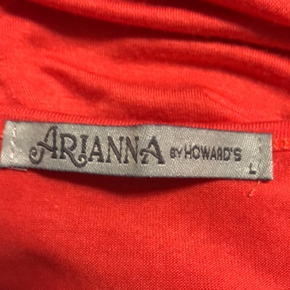 ‼️Clearance‼️ Arianna by Howard’s Red Tank size Large - Picture 9 of 11
